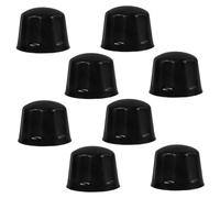 GANAZONO 8pcs Rubber Wheel Hub Caps for Atv Fit Auto Wheel Center Covers Durable Protection Against Debris Enhance Vehicle Performance