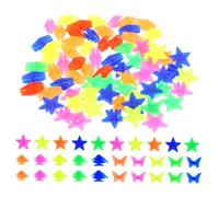 GANAZONO 98PCS Bicycle Beads for Bike Accessories Including Stars Butterflies Fish Long Beads Fun Decorations for Boys to Brighten Up Their Bicycles
