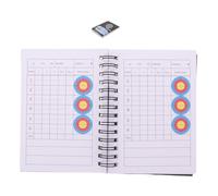 GANAZONO Archery Score Book Small Notebook Scorecard Book for Sports Lightweight Paper Score Keeper for Archers Easy to Carry for Practice and Sports Games