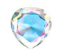 GANAZONO Artificial Diamond Hand Model Display with Crystal Heart Shape, Shining Brightly and Unique Design for Nail Salon Decoration and Photo Studio Props