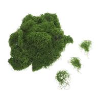 GANAZONO Artificial Faux Moss Deep Green for Indoor Plants and Outdoor Planter Filler Realistic Texture and Natural Appearance for Bonsai Base Fairy Garden Tabletop Home and Office