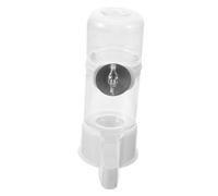 GANAZONO Automatic Bird Water Feeder for Parrot Cage PET Bird Drinker Water Dispenser for Budgies Small Animals Parakeet Drinking Tool Easy Clean White Plastic Birdcage Accessories