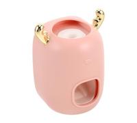 GANAZONO Automatic Toothpaste Squeezer Wall Mounted Bathroom Organizer for Adults Adhesive Toothpaste Holder Pump Dispenser for Family Shower Use