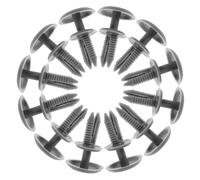 GANAZONO Automotive Car Fasteners 30Pcs Plastic Push Pin Clips for Universal Panel Retainer, Door and Exterior Trim Fixings