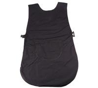 GANAZONO Barbershop Apron Double-Sided Barber Assistant Cloth Hairdresser Waist Apron Black for Professional Hair Cutting