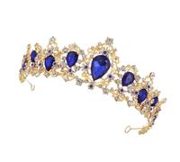 GANAZONO Big Crown Crowns Party Accessories Headwear for Women for Bride Wedding Headpiece for Bride Hair Accessories for Women Vintage Queen Tiaras