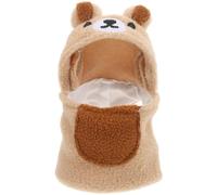 GANAZONO Bird Flight Jacket Parakeet Costume in Bear Shape Made of Soft Chenille, Comfortable and Easy to Wear Small Animal Apparel for Cosplay and Photo Prop