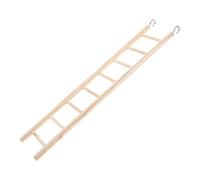 GANAZONO Bird Ladder for Parrots and Small Birds Wooden Climbing Toy Perch for Parakeets Budgerigars and Cockatiels Accessory
