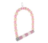 GANAZONO Bird Perch Grinding Stick for Parrots Nail Trimming Stand Chic Design Birdcage Accessories for Cockatiels Budgies and Birds