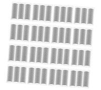 GANAZONO Black Double Eyelid Eyeliner Tape 20 Sheets S-shaped Thin Strips Waterproof Smudge-proof Eyelid Lifter Stickers for Women Daily Makeup and Eye Decoration