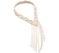 GANAZONO Bohemian Woven Macrame Headband for Women, Nordic Style Cotton Rope Hair Accessories, Travel Hairband for Outdoor Leisure