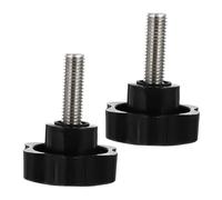 GANAZONO Canopy Swing Fixing Screws Clamping Screw Knobs 2pcs M6 Thread Clamping Knob Set Garden Swing Replacement Parts
