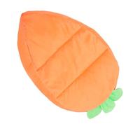 GANAZONO Carrot-shaped Rabbit Bed Medium Cloth Small Animal Nest for Guinea Pigs Chinchillas and Bunnies Cozy Hideout Comfortable Sleeping Spot Easy to Move and Store Random Color