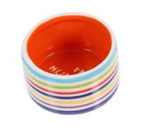 GANAZONO Ceramic Pet Bowl for Hamster Small Animal Bowl Design for Guinea Pig and Chinchilla Feeding for Small Pet Homes