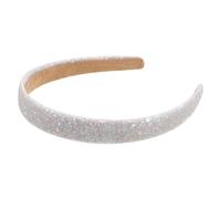 GANAZONO Chic Glitter Decorated Colored Headbands for Women Eye Catching Candy Color Hair Accessories Comfortable Lightweight Sequin Headwear for for Friends Family