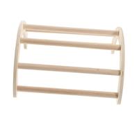GANAZONO Chicken Roost Stand Perch for Coop Sturdy Chicken Brooder for Chicks Versatile Bird Perch for Parrots and Pets Wooden Sticks for Safety and Fun