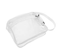 GANAZONO Clear Crossbody Cosmetic Bag Portable Makeup Zipper Bag for Women Travel Toiletry Organizer Versatile Outdoor Carry Pouch for Her