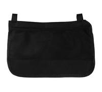 GANAZONO Commode Chair Armrest Storage Bag 32X21Cm with Hanging Organizer for Patient Essentials, Portable Commode Storage Pouch Suitable for Bathroom and Nursing Home Use