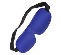 GANAZONO Contoured Sleep Mask Comfortable Eye Mask for Nap Travel Lightweight and Breathable Blocks Light Unisex Design Blue for Stress Relief and Relaxation