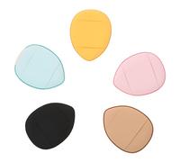 GANAZONO Cosmetic Cushion Facial Powder Puff 5pcs Mini Finger Size Soft Makeup Puff for Face and Body Powder Application Suitable for Daily Beauty Use