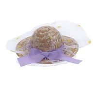 GANAZONO Decorative Pet Birthday Hat Lace for Cats and Dogs Adorable Photography Prop for Parties and Celebrations Comfortable Fit for Small Pets