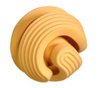 GANAZONO Dog Training 85mm Orange Puppy Snuffle Ball Interactive Food Dispenser Chewing Plaything for Outdoor Treat Hide and Scent Training