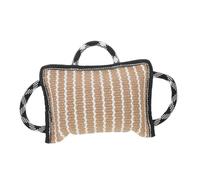 GANAZONO Dog Training Bite Pillow Flax Tug with Strong Handles for Interactive Canine Training and War Enhances Focus and Biting Instinct for Professional Trainers