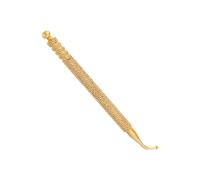 GANAZONO Elbow Pen for Acupuncture Auricular Point Massager Ear Point Probe Made of Pure Copper Bendable Design for Acupressure Stick Massage Curving Shape Fits Ear Seeds Acupuncture