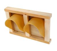GANAZONO Elegant Wooden Pigeon Cage Door European Style Trap Accessory for Easy Entry and Exit of Racing Birds for Pigeon Loft and Dove Entrances Doors