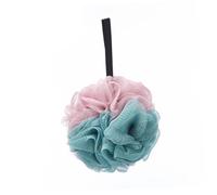 GANAZONO Exfoliating Bath Shower Sponge Pouf Soft Pe Mesh Loofah Ball for Gentle Cleansing Random Color for Body Scrubbing and Creating Lather Random Color