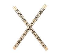 GANAZONO Eyebrow Pencil Waterproof Design 2Pcs with Brush Dual-Ended Easy to Use and Carry, Natural Colour with Stylish Leopard Cover for Professional Use