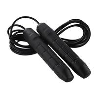 GANAZONO Fitness Jump Rope with Thicken Cable Comfortable Grip for Smooth Rotations for Home Gym Workouts Tangle Design for Men Women and All Ages