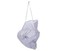 GANAZONO Folding Leg Shaving Apron for Men Portable Hair Catching Bib Waterproof Beard Cape Sucker Hooks for Home and Travel