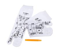 GANAZONO Foot Reflexology Socks Massage Stick Set Adult Foot Massage Socks for Circulation and Meridian Stimulation for Reflexology Therapy