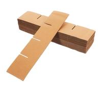 GANAZONO Glass moving dividers 48pcs corrugated cardboard inserts for packaging and shipping to protect kitchen dishes and glassware