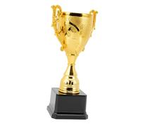 GANAZONO Gold Plastic Trophy Cups for Adults Fun Awards for Sports Events Competitions and Party Favors Durable and Safe Design for Collecting and Displaying Soccer Trophy for Engaging