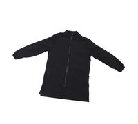 GANAZONO Grooming Aprons for Dogs Waterproof Long-Sleeved Work Uniform Zipper for Pet Schools and Hospitals Black