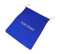 GANAZONO Hair Dryer Holder Canvas Drawstring Bag Storage Case for Hair Dryer Compact Travel Bag Pouch