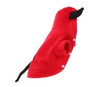 GANAZONO Halloween Dog Clothes Three-dimensional Devil Coat Warm Pet Costume Xs for Party and Winter