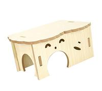 GANAZONO Hamster Hideout House Cozy Secluded Space for Hamsters Mice and Rats Decor Friendly Design for Pet Rest and Play