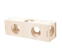 GANAZONO Hamster Hideout Tunnel and Decorative Toy for Pets for Hamsters Chinchillas and Guinea Pigs for Playtime and Exploration