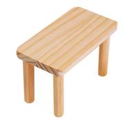 GANAZONO Hamster Wooden Platform Multi-functional Skill Development Chewing Prevention Wood Pet Cage Accessory Indoor Play Habitat