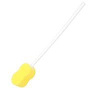 GANAZONO Handle Back Scrubber Bath Sponge Lightweight Body Wash Brush Ergonomic Grip for Easy Cleaning for Elderly and Women Design for Parts