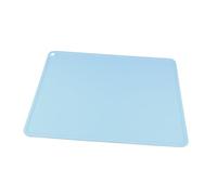 GANAZONO Heart Shaped Dog Feeding Mat Skid Pet Food Pad Easy Clean Pet Feeder Placemat for Dogs and Cats Durable and Odorless Design Safe Materials for Use