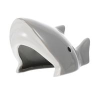 GANAZONO Hedgehog Sleeping Hideout Ceramic Hamster House Summer Pet Cage Ornament for Small Animals Durable Safe Design for Hamster Lovers