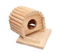 GANAZONO House Comfortable Wear-resistant Hamster Material Synthetic Cozy Nest and for Hamster Small Habitat Décor Animal