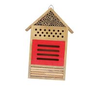 GANAZONO House Peaceful Pollinator Wooden Hotel for Bees Durable Garden Supplies Attracts Bees Insects for Outdoor Garden Decoration for Nature Lovers