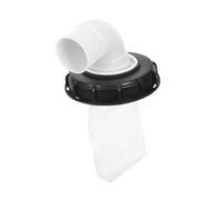 GANAZONO Ibc Tote Tank Lid with Built Nylon Strainer Filter Cap for Rainwater Harvesting Fit Plastic Cover Preventing Sludge and Blockages Reusable Ibc Barrel Water Lid Accessory