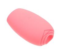 GANAZONO Ice Roller for Face and Eye Cold Compress Massager, Silicone Rose Mold Facial Ice Cube Tray, Manual Multi-purpose Skin Care Tool for Puffiness Relief and Soothing Care