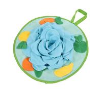 GANAZONO Interactive Rabbit Snuffle Mat Foraging Cushion for Bunnies and Hamsters Encourages Natural Sniffing and Exercise Indoor Pet Toy for Curiosity and Engagement